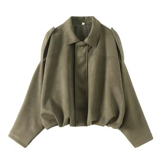 ‘VIENNA’ Suede Jacket